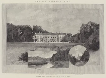 Studley Royal, the Seat of the Marquis of Ripon